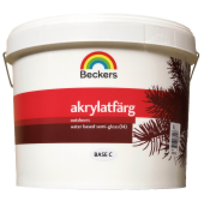 Фасадная краска Beckers Akrylatfarg