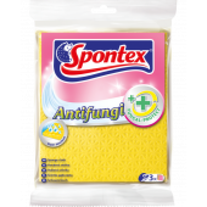 Противогрибковая салфетка из целлюлозы Spontex Antifungi 3шт.