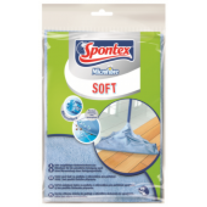 Половая тряпка из микроволокна Spontex SOFT (50х60см)