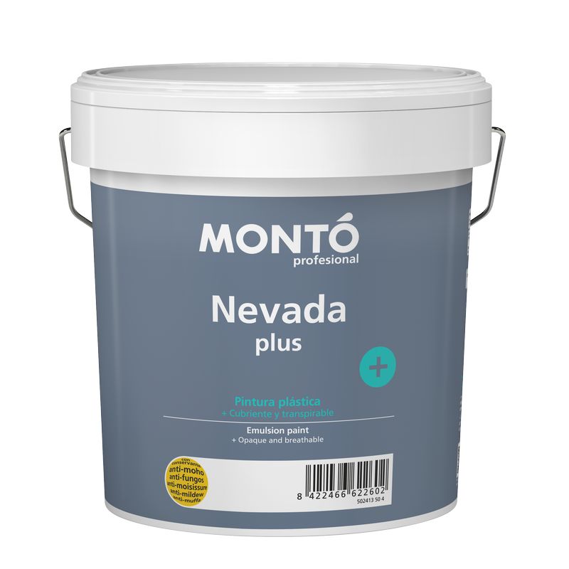 Краска для стен и потолков матовая Monto NEVADA+