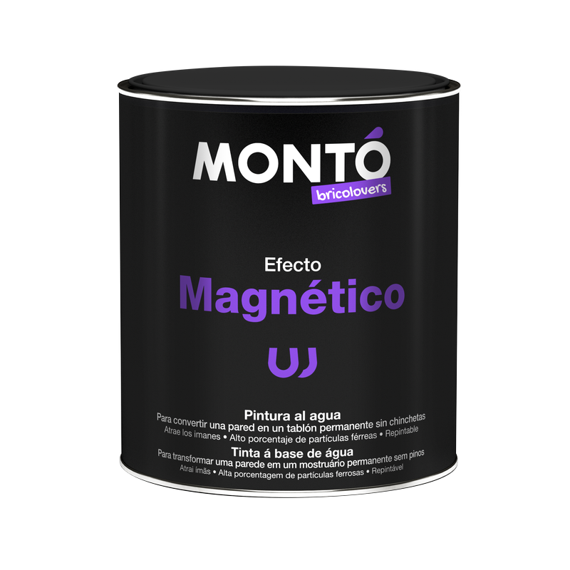 Краска с эффектом магнитной доски MONTO EFECTO MAGNETICO