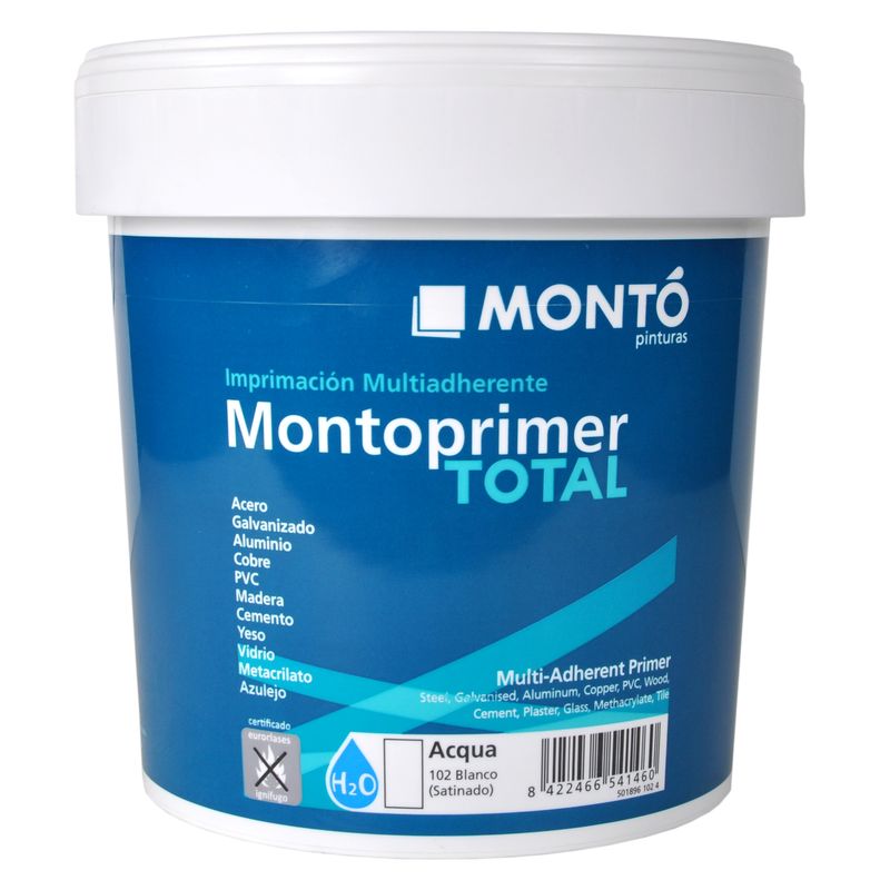 Грунт адгезионный белый Monto MONTOPRIMER TOTAL ACQUA